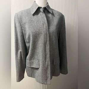 Gray Tweed Jacket